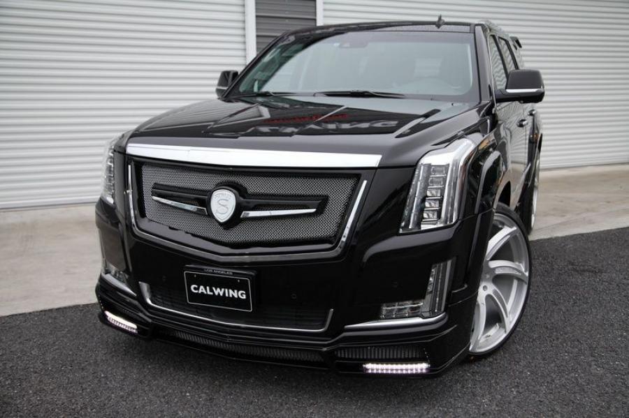  Cadillac Escalade by Calwing on Forgiato Wheels 2016 года  (фото 7 из 12)